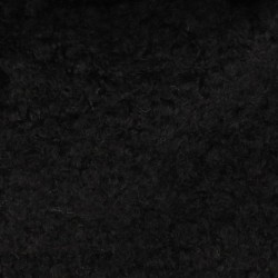 Tissu Bouclette Maxi Noir 