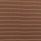 Tissu Jersey Côtelé Rayure Fond Camel