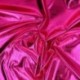 Tissu Lamé Enduit Fuchsia 