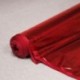 Tissu Lamé Enduit Rouge