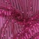 Tissu Paillette Sur Voile Fuchsia 