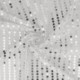 Tissu Paillette Sur Voile Argent