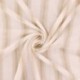 Tissu Etamine Tissé Teint Multi rayures Beige 