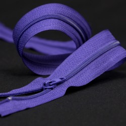 Fermeture à glissières fine non séparable