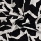 Tissu French Terry Imprimé Digital Etoile Blanc et noir