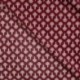 Tissu Voile de Coton Imprimé Cognac