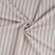 Tissu Jersey de Coton Rayure Sable
