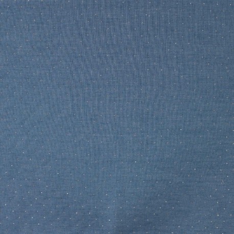 Tissu Denim Strass