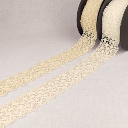 Dentelle coton dentelée