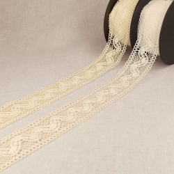 Dentelle coton vagues