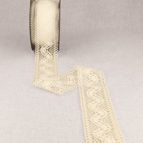 Dentelle coton vagues