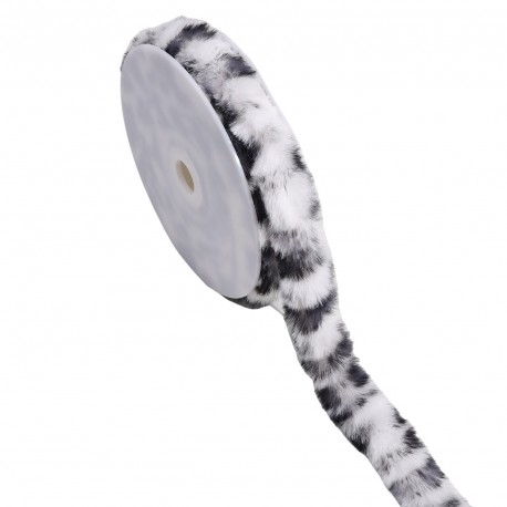 Dépassant fourrure synthétique animal