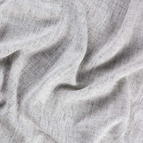 Toile Unie Belinda Gris Clair Grande Largeur