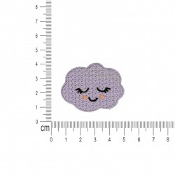 S ecusson univers crochet - Nuage