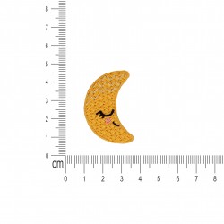 S ecusson univers crochet - Lune