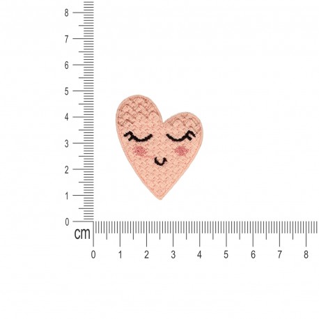 S ecusson univers crochet - Coeur