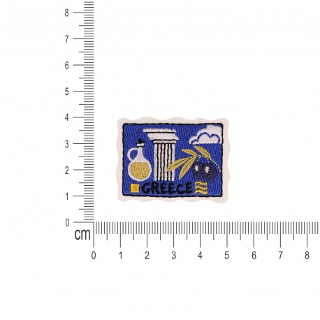 S ecusson carte postal pays - Greece