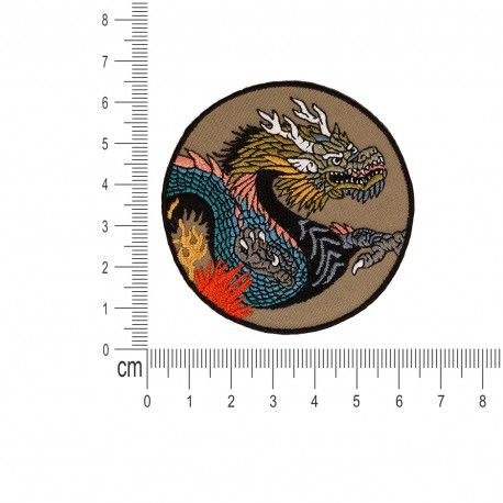 M ecusson legendes dasie - Dragon