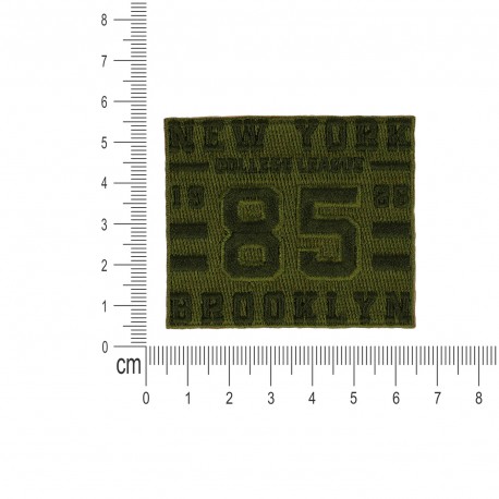 M ecusson new york 85 - Vert