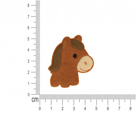 M ecusson animaux mignons - Cheval