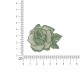 S ecusson fleur dentelle - Vert