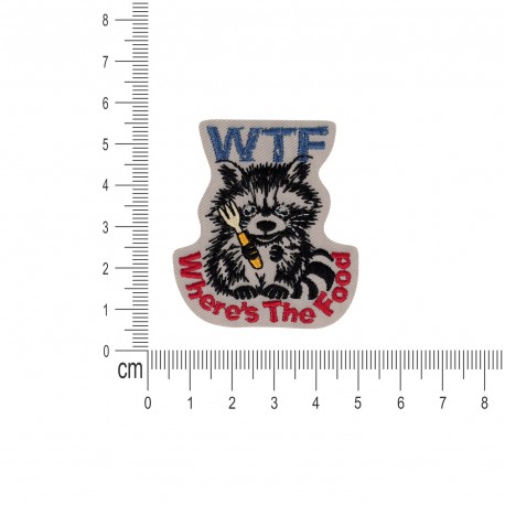 M ecusson animaux avec slogans - Wtf