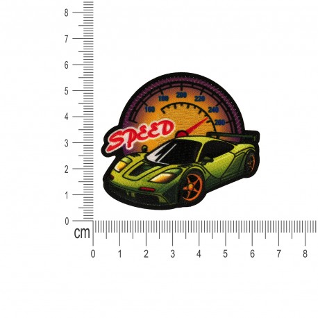 M ecusson voitures de course - Speed