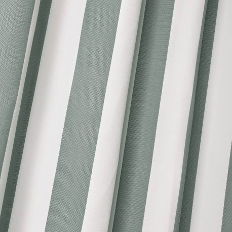 Toile Outdoor Ponant Rayée Kaki Grande Laize