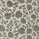 Tissu Jacquard Deepsi Blanc et Kaki