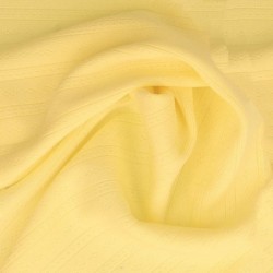 Tissu Jersey Ajouré Jaune 