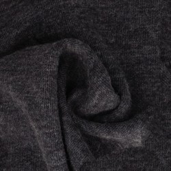 Tissu Maille Facon Cachemire Marine