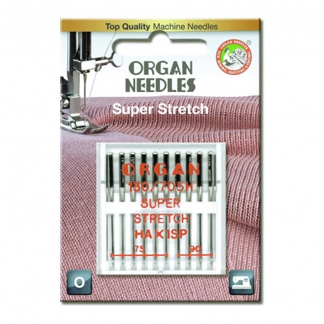 Organ needles super stretch boite ass 10 75/90 - 