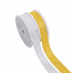 Galon jacquard paisley