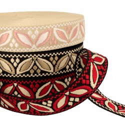 Sangle petales multicolore