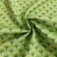 Tissu Popeline Eventails Vert 