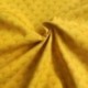 Tissu Popeline Eventails Jaune