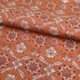 Tissu Toile Imprimée Kashgar Terracotta