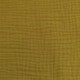 Tissu Double Gaze Fripouille Moutarde 