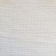 Tissu Double Gaze Fripouille Ecru 