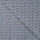 Tissu Seersucker Brodé Bleu Marine