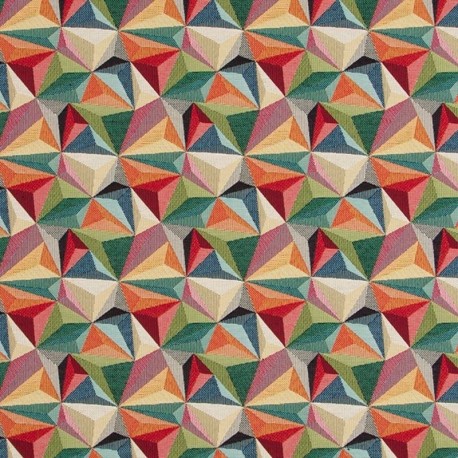 Tissu Jacquard Diamond