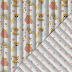 Tissu Matelassé Nuage Piky Multico