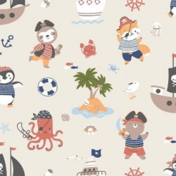 Tissu Coton Imprimé Arthur Multico