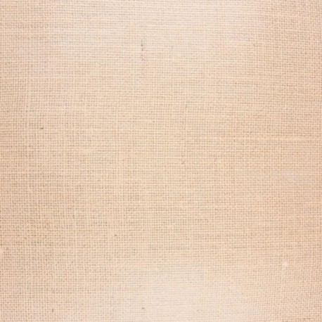 Tissu Toile de Jute Naturel Laminée