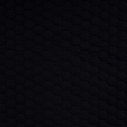 Tissu Twill Coton Matelassé Noir 