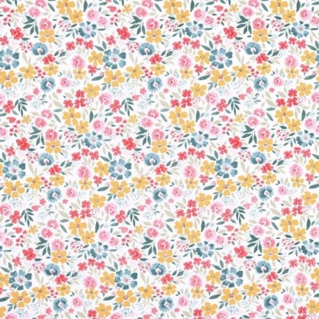 Tissu Enduit Bridget Mulitcolore