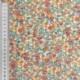 Tissu Popeline Imprimée Fleurs Multicolores