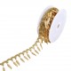 Galon frange plumes Or