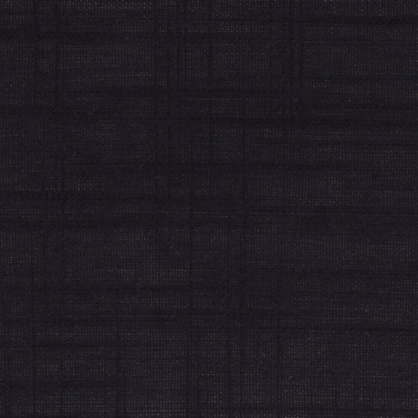Tissu Viscose Lin Uni Marine