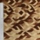 Tissu Popeline de Viscose Imprimé Digital Chocolat